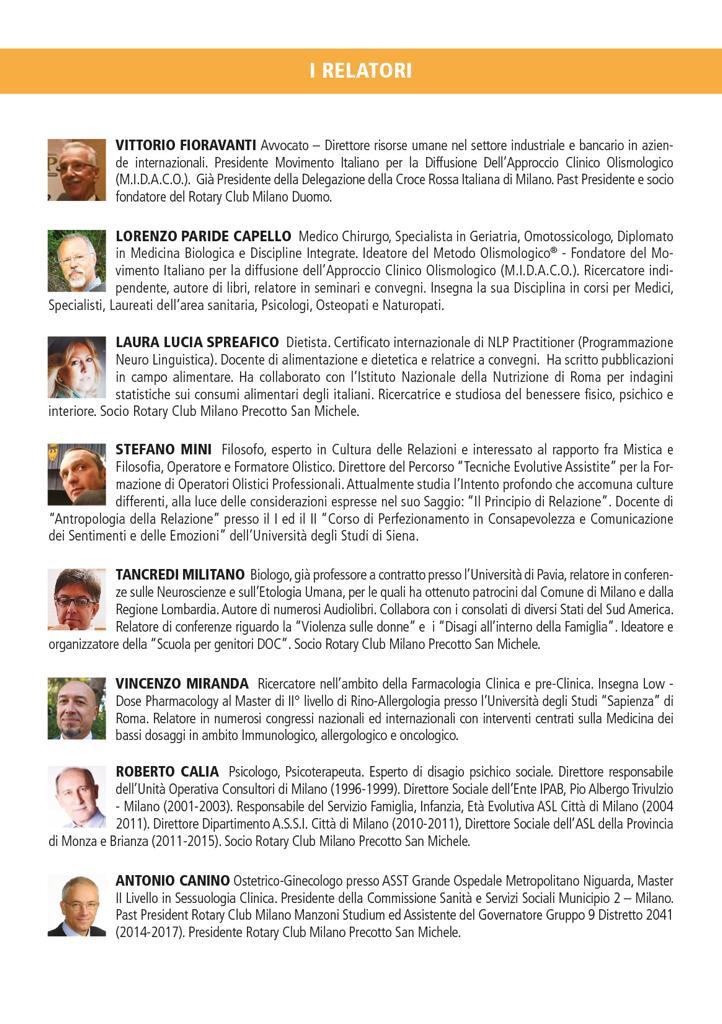 2° Convegno di Olismologia