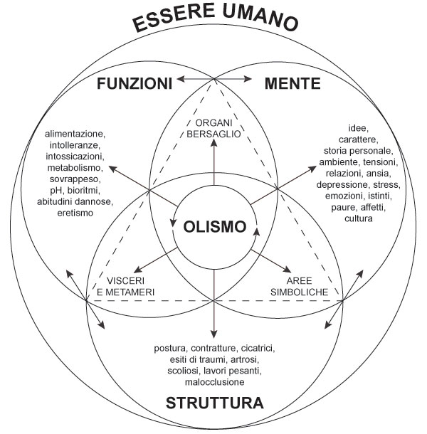 Schema scientifico, o Mandala delle patologie